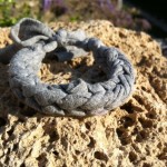 brazalete de tela de camiseta
