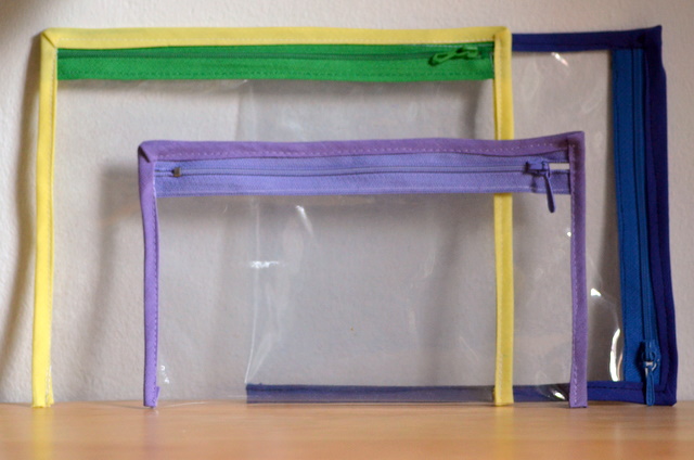 Estuches transparentes