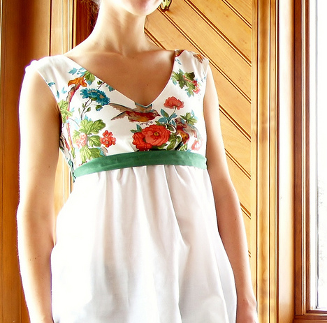 Spring Top Sewalong: resultados
