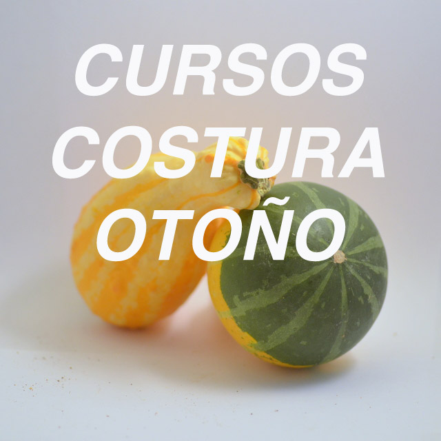 Cursos de costura en otoño 2013